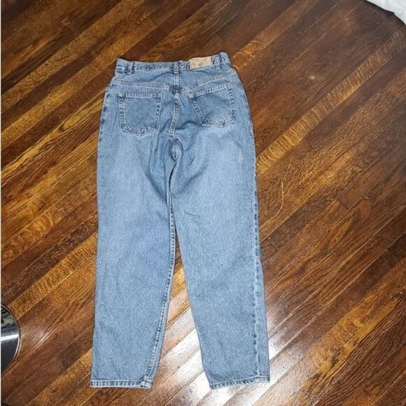 Vintage 90's Super High Rise Straight Leg Jeans - Picture 12 of 12